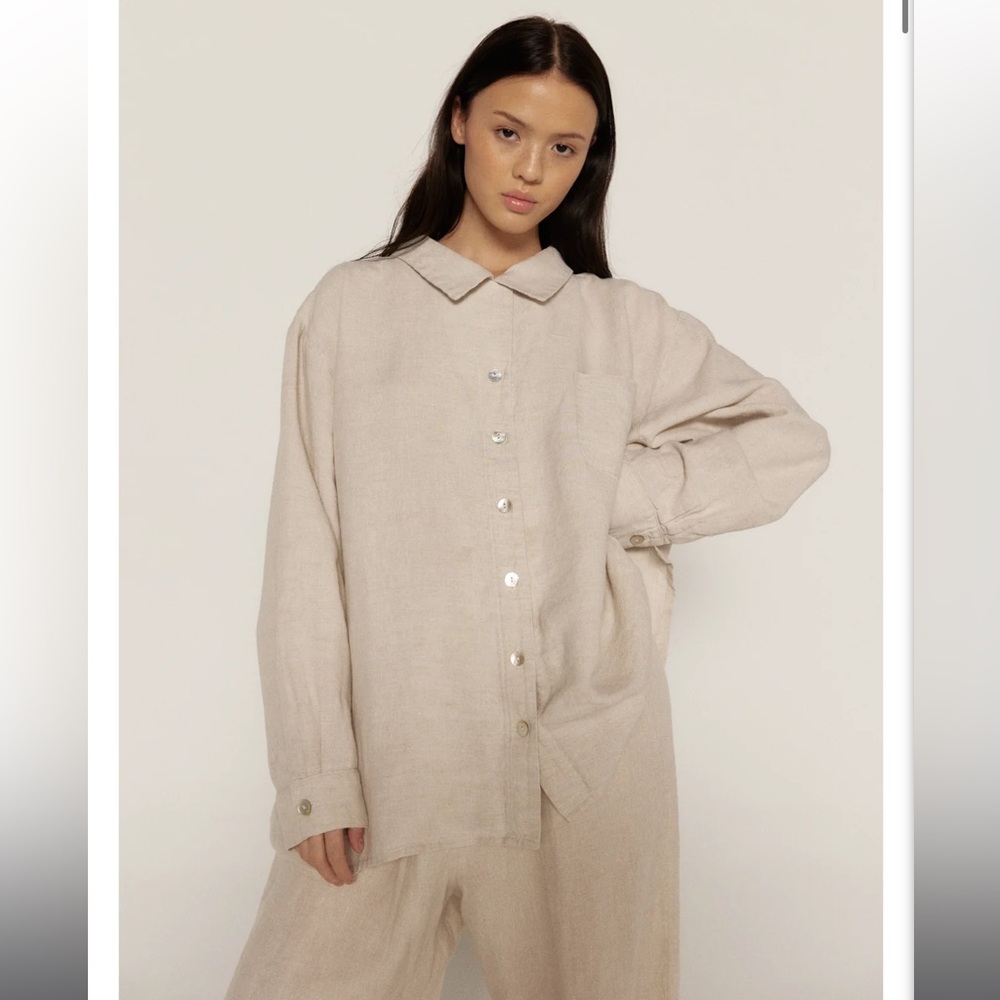 The Oxford, Oat Linen